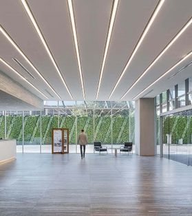 Espacio arquitectónico interior